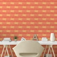 thumbnail image 3 of Ambesonne African Peel & Stick Wallpaper for Home, Abstract Boho Forms Pattern, 13"x100", Coral and Apricot, 3 of 6