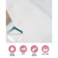 thumbnail image 6 of Turquoise Yellow Ombre Kitchen Dish Towels for Drying Dishes Set of 2, Farmhouse Modern Gradient Art Waffle Weave Microfiber Hand Tea Bathroom Towels Quick Dry & Absorbent Towel 15.7x23.6, 6 of 7