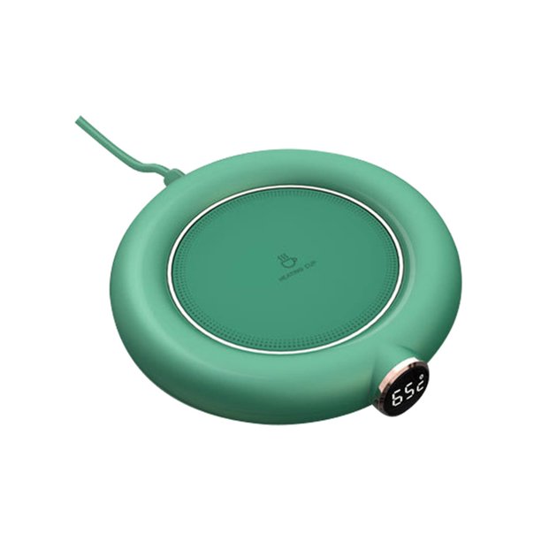 Calentador de tazas de café - Calentador de tazas de café para escritorio con apagado automático, calentador de velas eléctrico inteligente, calentador de bebidas para café, té, agua, leche y cacao,