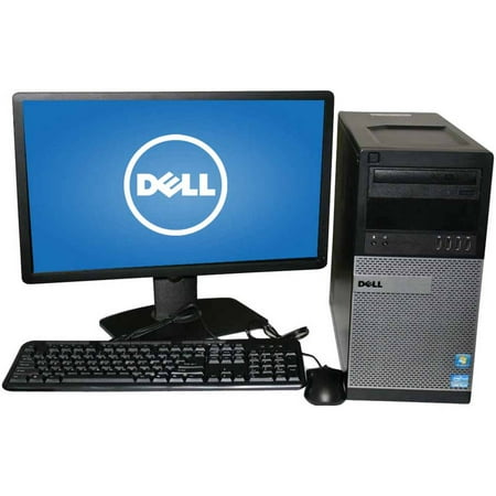Refurbished Dell 390 TWR Desktop PC with Intel Core i5-2400 Processor, 8GB Memory, 22