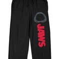 thumbnail image 6 of Jaws Movie Title Logo Men's Black Sleep Pants-Medium, 6 of 7