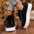 thumbnail image 5 of YOUYEDIAN Sneakers for Women Versatile Platform Comfortable Strap Design Sneakers Flat Non Slip Casual Shoes, 5 of 5