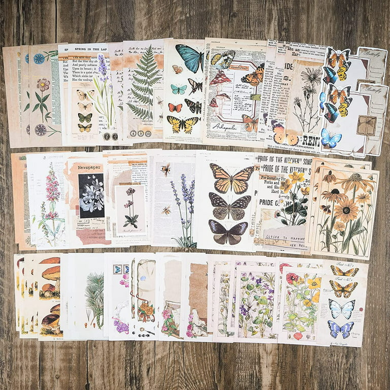 200pcs Artistic Stickers for Journaling Supplies - Aesthetic Stickers for  Journaling Supplies Vintage Paper for Scrapbooking Planners Notebook DIY  Craft Kits Postage Stamp Stickers Journal Supplie - Yahoo Shopping