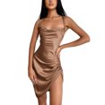 thumbnail image 1 of Caqui M sexy vestido sin mangas con tirantes 2021 nuevo tubo top espalda hueco encaje temperamento falda ropa de mujer 2021, 1 of 3