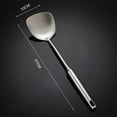 thumbnail image 1 of 304 Stainless Steel Long Handle Wok Spatula Shovel Spoon Cooking Kitchen Tools, 1 of 4