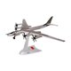 thumbnail image 5 of Modelo de bombardero TU95 a escala 1:200, aleación fundida a presión, 25 cm, longitud 23 cm, realista Unión Soviética, 5 of 9