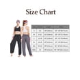 thumbnail image 2 of Hanerdun Women Pocket Yoga Pant Female Wide Leg Sport Pants Bottoms Dark Gray S, 2 of 7