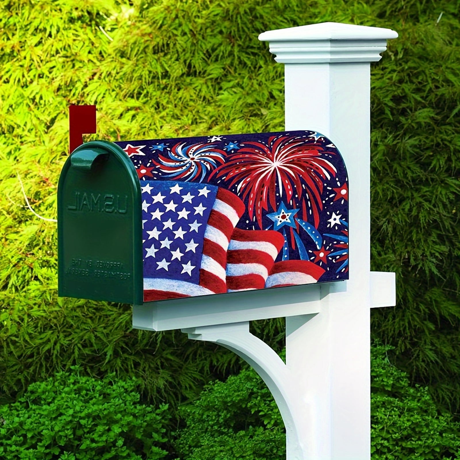 Mailbox Covers Magnetic 250 Anniversary Usa Magnetic Mailbox Cover for July 4th Home Garden Outdoor Yard Decor 21x18 Inch
