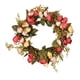 thumbnail image 5 of Guirnalda de rosas artificiales hecha a mano con flores artificiales rojo, 5 of 9