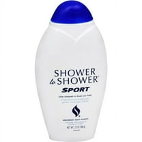 Shower To Shower Body Powder Sport, 13 oz (Pack of 2)