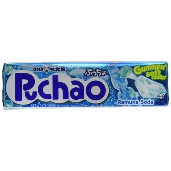 1.76 oz Puchao Ramune Soda Candy, Pack of 10