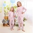 thumbnail image 5 of Onlypjs Easter Family Matching Pajamas Set Bunny & Egg Print – Soft Long Sleeve Sleepwear for Men and Women, Cozy Loungewear, 5 of 7