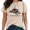 B-Apricot, variant on UNISHE Women Reading Cat Print T-Shirts Book Lover Vintage Washed Tops Casual Short Sleeve Tees Gray, M