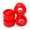 Red, variant on 4lots Professional Skateboard Wheel Shocked Absorbing Skateboard Wheel for Smooth Cycling and Tricks
