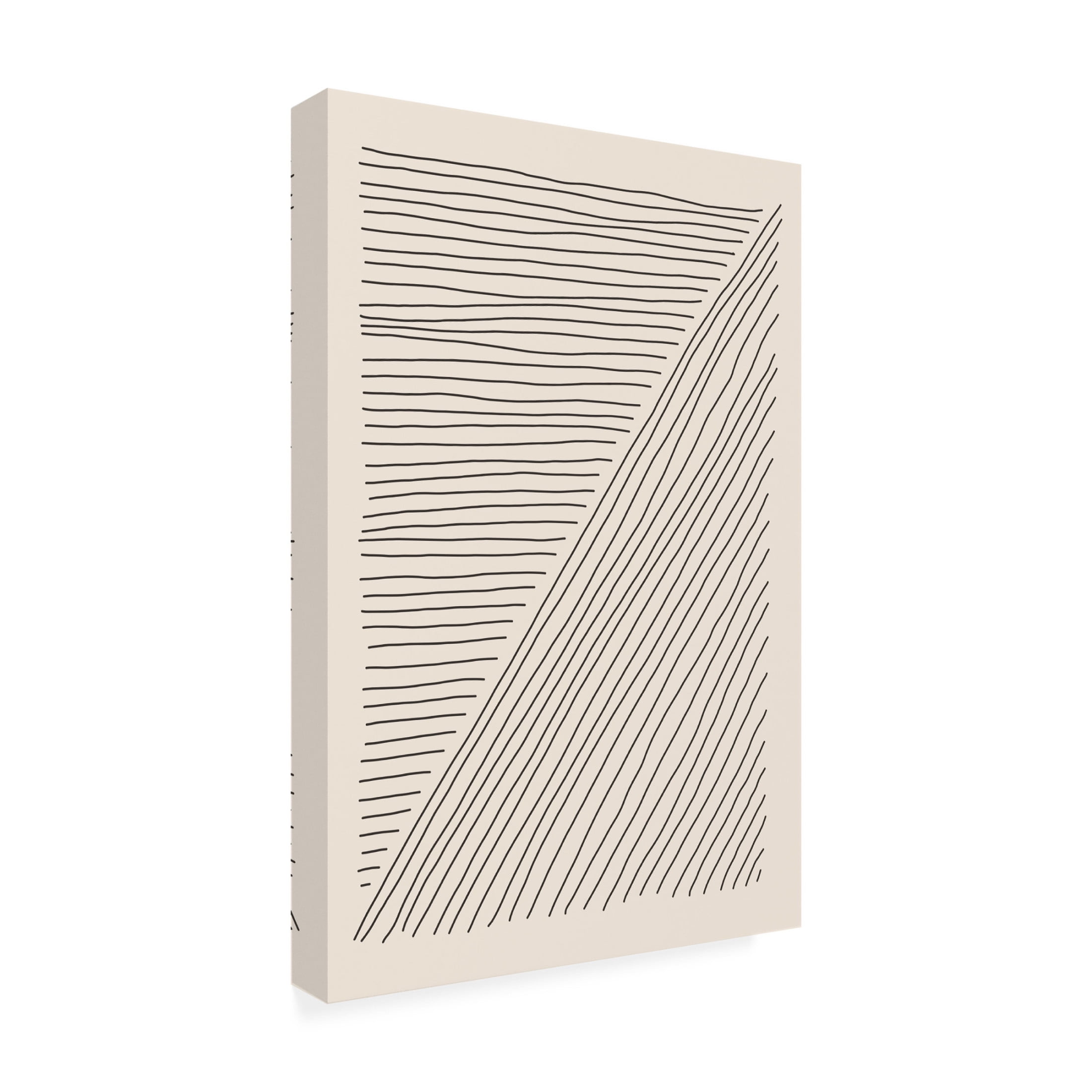 Trademark Fine Art jay stanley  Boho Line Vibes 3 Canvas Wall Art