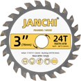 thumbnail image 4 of Disco de Sierra Janchi 3" 24T 30T 36T para Carpintería, Corte de 0.06", 4 of 4