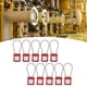 thumbnail image 5 of Electrical Lockout Padlock, Lockout Tagout Cable Lock 10 Sets Internal Insulation For Equipment Maintenance, 5 of 8