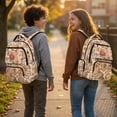 thumbnail image 3 of Pzuqiu Capybara Watermelon Kids Backpack School Backpack for Kids Lightweight Breathable School Bookbags 17 Inch Laptop Daypack for Daily Use Short-Distance Travel Hiking Age 6-18, 3 of 7