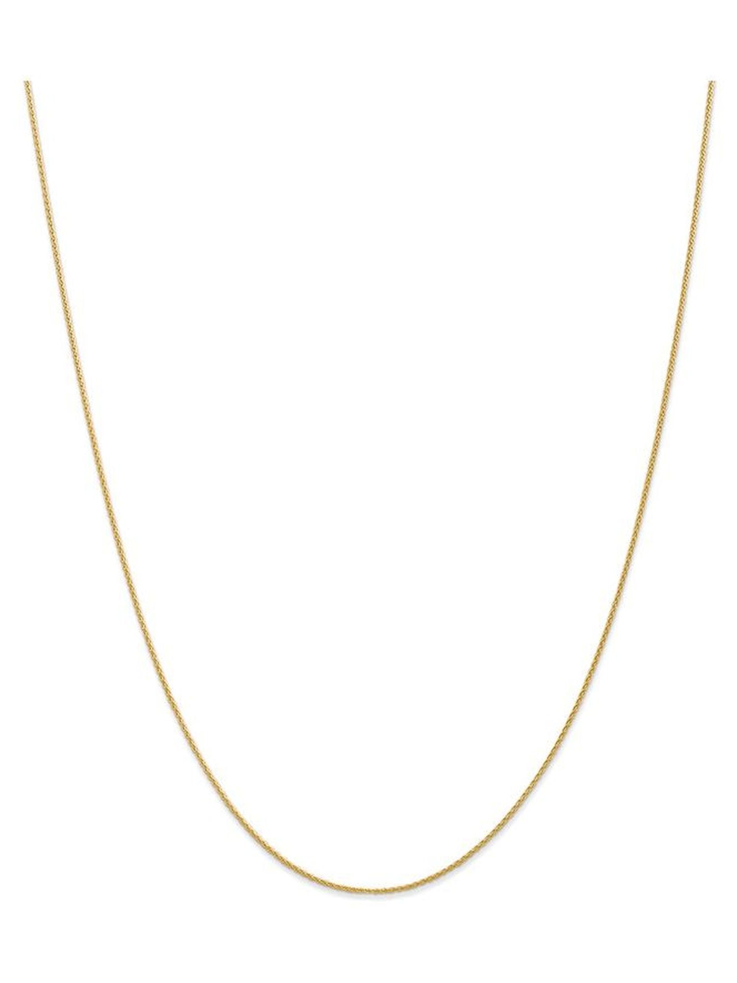 14K Yellow Neckalce 0.95MM 20 INCH Long 14k .95mm Parisian Wheat Chain 14K Yellow Neckalce 0.95MM 20 INCH Long 14k .95mm Parisian Wheat Chain