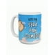 thumbnail image 1 of Taza de cerámica 445 ml. diseño divertido Este dia sera pan comido regalo original, 1 of 5