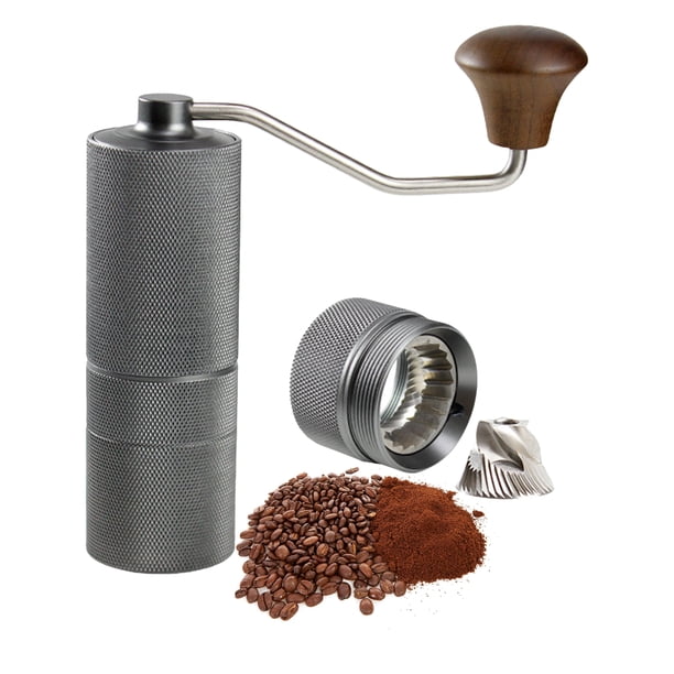 Molinillo de café manual, molinillo de granos de café portátil para el hogar, núcleo de molienda pentagonal, electrodomésticos de café recién molido yeacher estándar