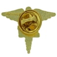 thumbnail image 3 of Registered Nurse Red RN Gold Caduceus Lapel Pin, 3 of 3