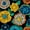 Color 2, variant on Peel and Stick Wallpaper 23.6in x 9.8ft Vibrant Floral Crochet Squares Bright Colorful Flowers Contact Paper Vinyl Self-Adhesive Removable Wall Paper for Bedroom Kitchen Cabinet Décor
