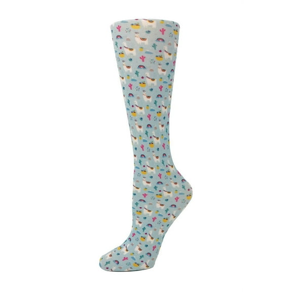 Cutieful Compression Socks Animal Prints Color: Llamas, Size: One Size