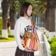 thumbnail image 4 of Hands Pet Tote, portátil a rayas de arco iris, manos libres, bolsa para mascotas, bolsa portátil para mascotas, funcionalidad versátil, 4 of 8