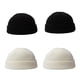 thumbnail image 2 of Gorros de punto elásticos Qarigey Unisex 4 piezas gorros de calavera esponjosos Hip Hop, 2 of 6