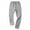 Mens Pants Gray, variant on Athletic Workout Sweatpants for Men Fleece Lined Pants with Pockets and Drawstring Elastic Waist Solid Color Thermal Warm Straight Leg Trousers