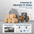 thumbnail image 3 of 10x20 FT Heavy Duty Carport Canopy - Commercial Grade Portable Garage with Steel Frame, Waterproof Cover, Wind & Snow Resistant Outdoor Shelter for Trucks, Cars, Boats, 3 of 18