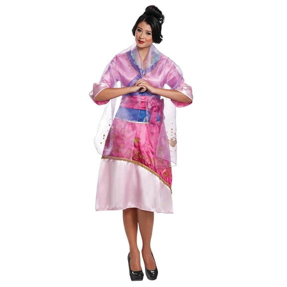 Disguise Womens Disney Mulan Deluxe Costume - Size Medium