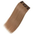 thumbnail image 3 of MY-LADY Extra Thick Clip in 100% Remy Human Hair Extension Double Weft Full Head Natural Hairpiece 110-170g #27 Dark Blonde 20inch, 3 of 9