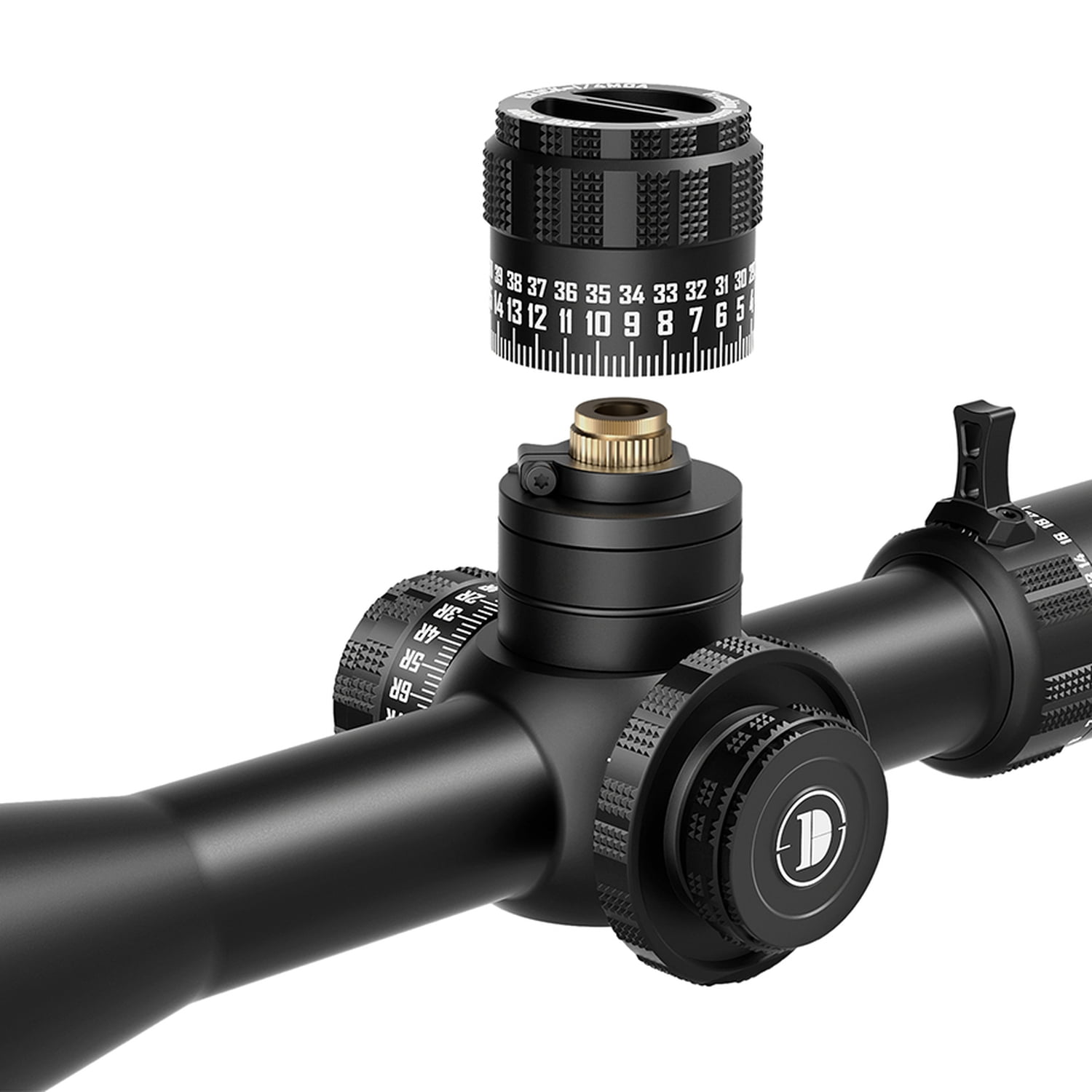 New XED 6-36X56SFIR FFP Zero Stop 35MM Optics Scopes HD Shooting First Focal Plane Shockproof Riflescope For Long-range Firing