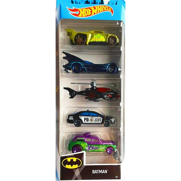 Hot Wheels 2019 Batman 164 Scaled 5Pack