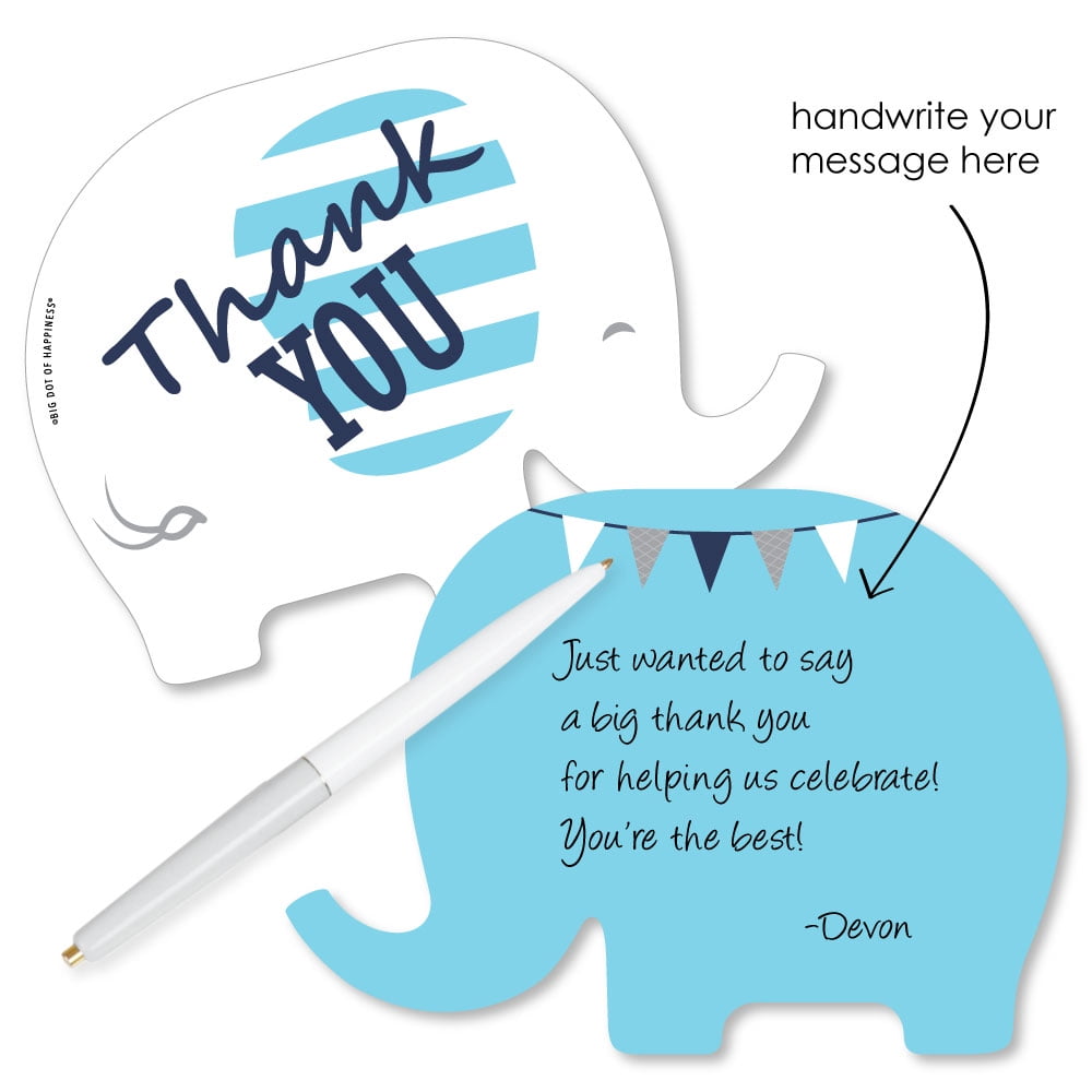 thank you notes for baby shower guests