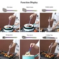 thumbnail image 5 of 38 Piece Silicone and Stainless Steel Kitchen Cooking Utensil Set with Crock, 5 of 9