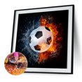 thumbnail image 3 of Cuadros Decorativos Kit de mosaico de fútbol de pintura de diamante de taladro redondo completo DIY 5D para regalo de artesanía de arte JShteea Nuevos Originales, 3 of 9
