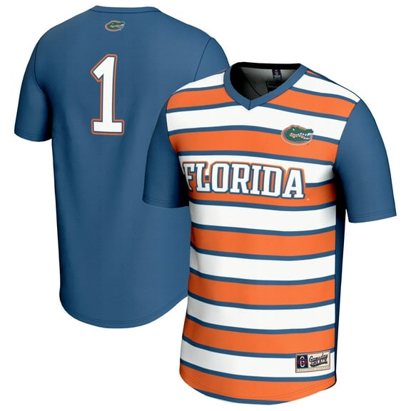 Unisex GameDay Greats #1 Royal Florida Gators Lightweight Soccer Fashion Jersey
