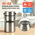 thumbnail image 4 of Ozark Trail 47 oz Stainless Steel Insulated Food Jar, 4 of 13