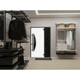 thumbnail image 5 of Front Exterior Prehung Steel Door / Ronex 1077 Teak / Side Exterior Window Sidelite / Entry Metal Modern Painted W36+12" x H80" Left hand Inswing, 5 of 5