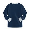 thumbnail image 4 of Xudanell Boys Pajamas 100% Cotton Planet Pjs Toddler 2 Piece Sleepwear Kids Clothes Set Size 3t -10t Navy,Size 8-9 Years, 4 of 8