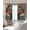 Brown Navy Blue, variant on Texas Star Vintage Blackout Curtains for Bedroom/Living Room, Thermal Insulated Kitchen Curtains, Berry Turquoise Green Brown Wooden Grommet Darkening Window Treatment Drapes 52"x72"x2