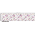 thumbnail image 2 of Ambesonne Vintage Rose Fabric by the Yard Upholstery, Soft Pastel Floral, 10 Yards, White Pale Pink Fuchsia, 2 of 4