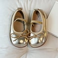 thumbnail image 6 of Toddler Little Girls Flower Dress Shoes Ankle Strap Ballet Flats Party School Bowknot Girls' Dress ShoesWedding Shoes, 6 of 6