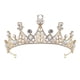 thumbnail image 1 of Corona de princesa y tiara para mujeres y niñas, corona de reina, disfraz de graduación, tiara de diamantes de imitación para boda, 1 of 4