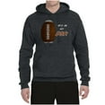 thumbnail image 2 of Wild Bobby Football Fingerprint It's in My DNA Sports Unisex Hoodie Sweatshirt, 2 of 6
