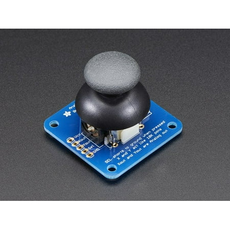 Analog 2-axis Thumb Joystick with Select Button + Breakout