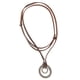 thumbnail image 1 of Collar colgante retro de cuero Yinane para hombres, 1 of 8